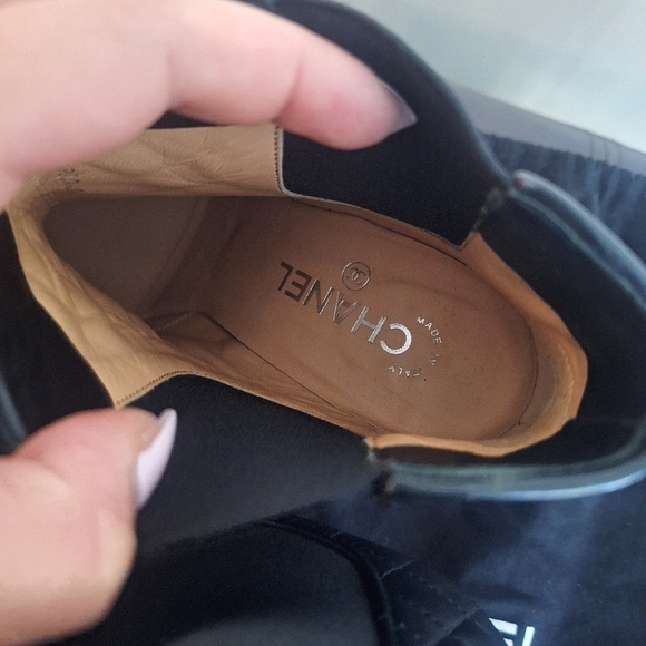 CHANEL Quilted Lambkskin Booties - Picture 14 of 16